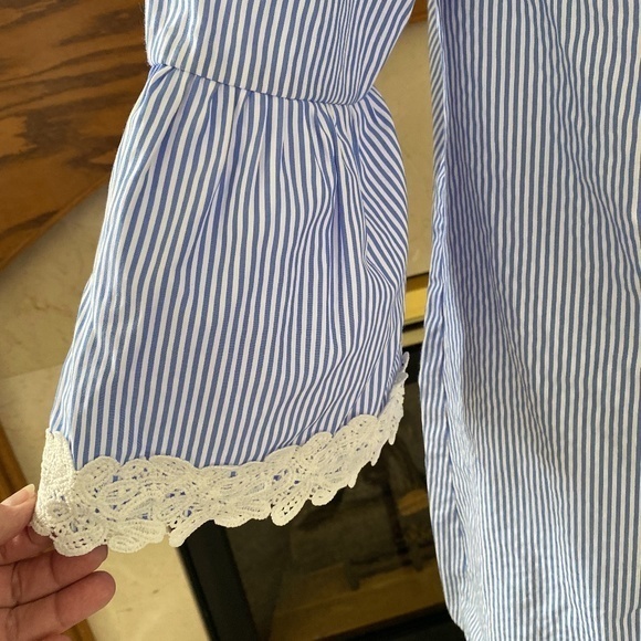 As U Wish Striped‎ Bell Sleeve Dress Sz. S - Picture 4 of 9